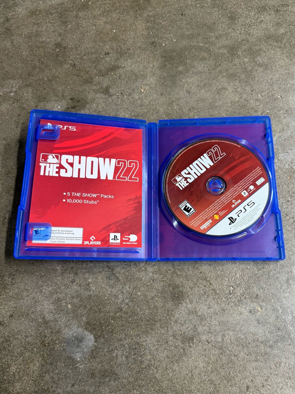 MLB The Show 22 PS5 Complete CIB Tested - Picture 3 of 5